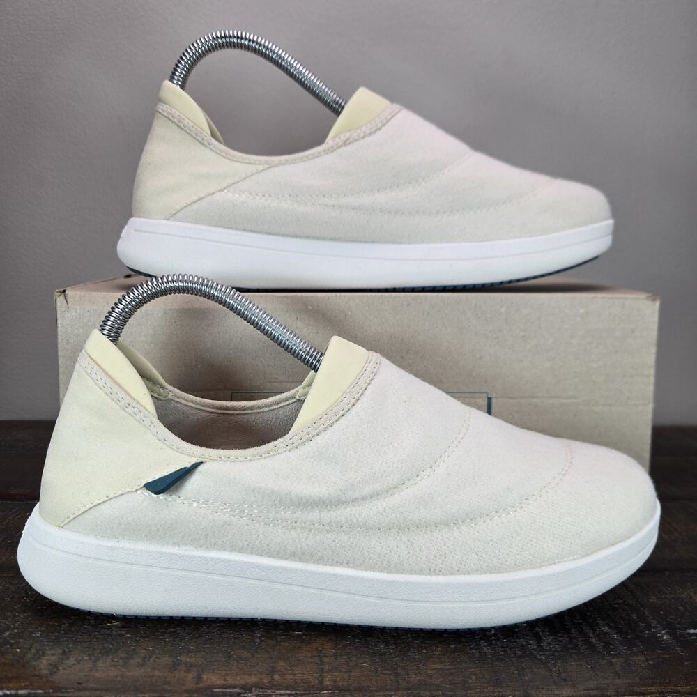 Vessi Sunday Slipper Womens Size 8 Slip On Shoes Sneakers Walnut Beige